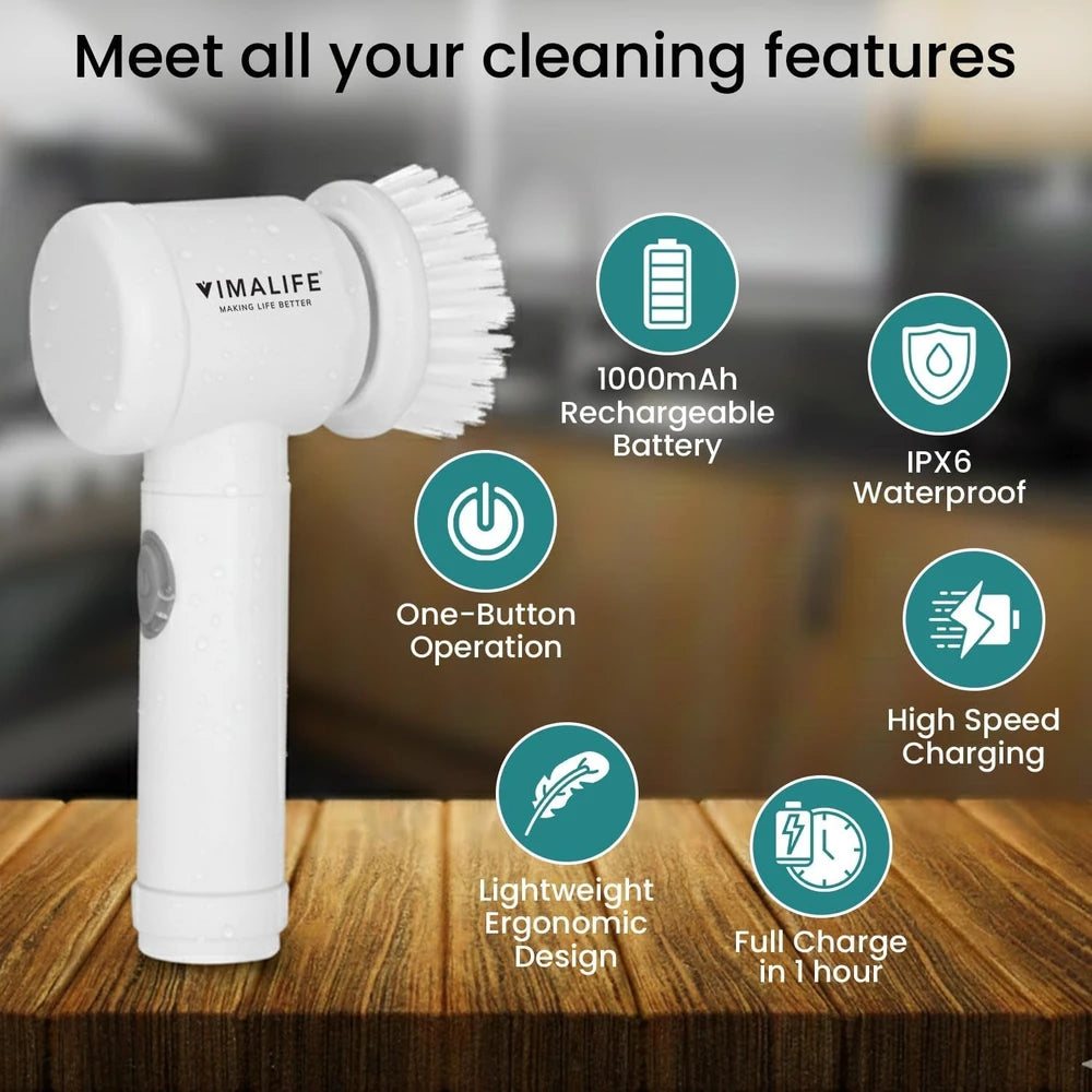 WOWMIGO™ Electric Spin Scrubber